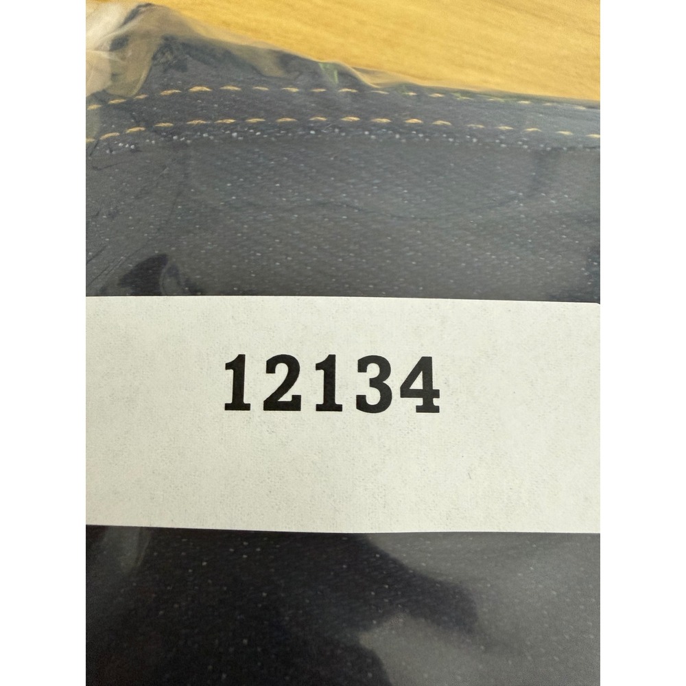 Vintage Lee Jeans Womens 16 Blue Dark Wash Union Deadstock Made USA 29x35 NEW - Picture 11 of 11